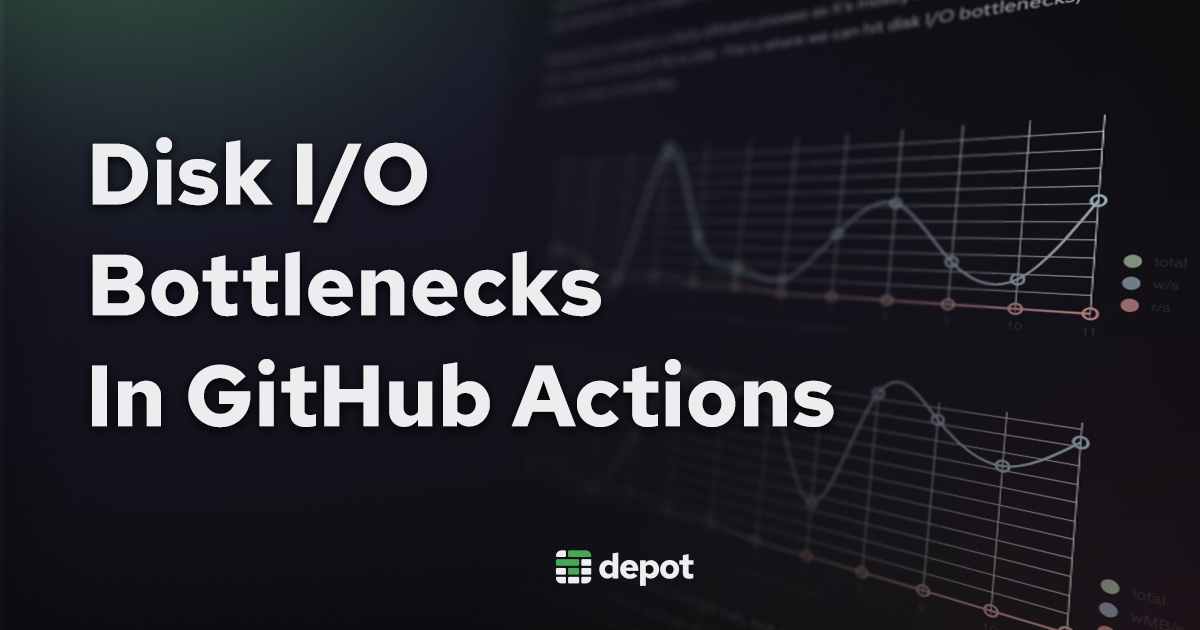 Uncovering Disk I/O Bottlenecks in GitHub Actions banner