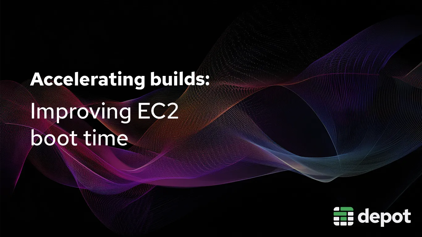 Accelerating builds: Improving EC2 boot time from 4s to 2.8s banner