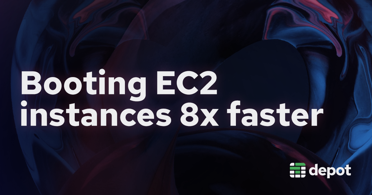 Making EC2 boot time 8x faster banner