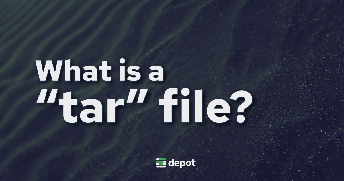 What is a tar file? banner