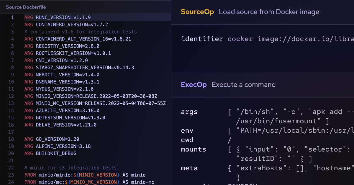 Dockerfile Explorer Depot