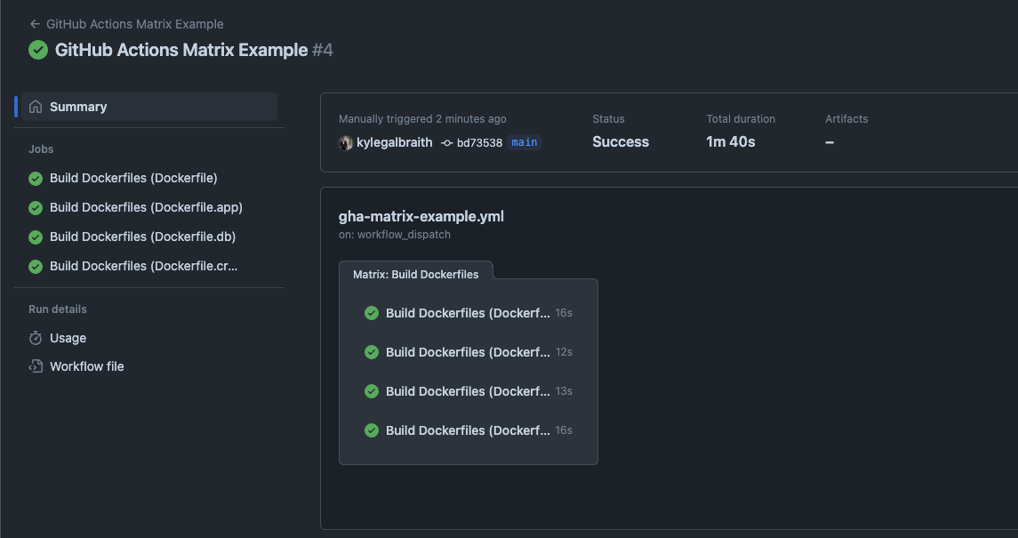 Building Docker images with Depot in a GitHub Actions matrix