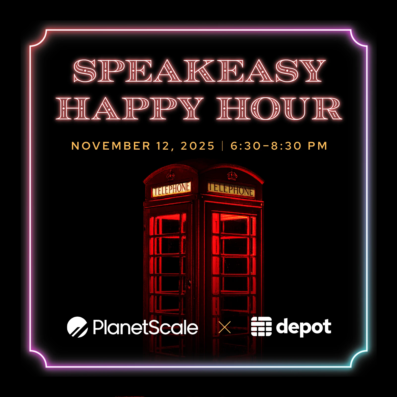 Speakeasy Happy Hour